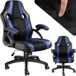 Chaise Gaming TecTake® Ergonomique avec Accoudoirs, Hauteur Réglable et Pivotante