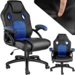 Chaise Gaming TecTake® Ergonomique avec Accoudoirs et Hauteur Réglable