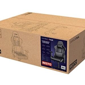 Chaise Gaming Trust GXT 708 Resto avec Dossier Réglable et Pivotement 360°