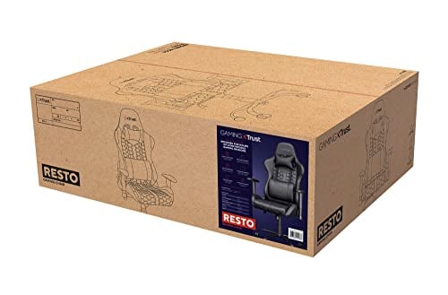 Chaise Gaming Trust GXT 708 Resto avec Dossier Réglable et Pivotement 360°