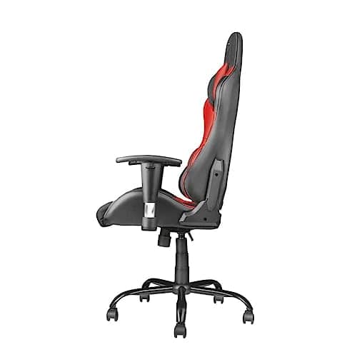 Chaise Gaming Trust Gaming GXT 707R – Fauteuil Bureau Pivotant 360° Rouge