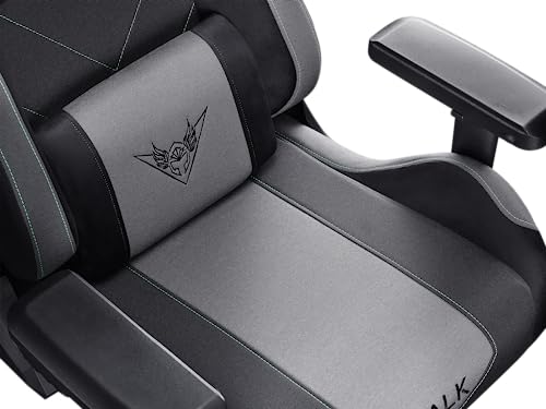 Chaise Gaming VALK Gaia Tissu Respirant, Ergonomique, Accoudoirs 4D, Onyx Noir