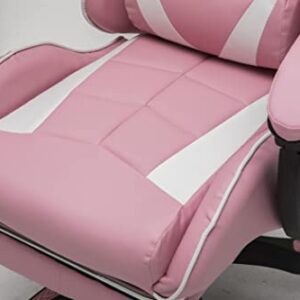 Chaise Gaming VDD Cyclone Blanc avec Repose Pieds pour Adolescents