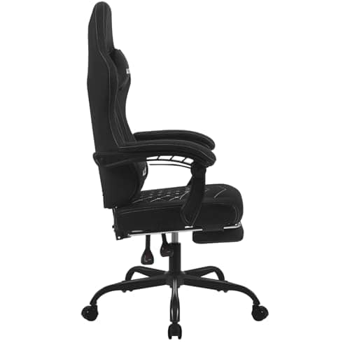 Chaise Gaming WOLTU GS07sz Massante avec Repose-Pieds et Soutien Lombaire