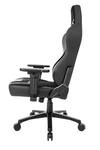 Chaise de Bureau AKRacing Obsidian en Similicuir PU Noir, Garantie 5 Ans
