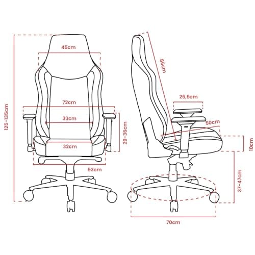 Chaise de Bureau Arozzi Vernazza XL Premium Supersoft™ – 170 kg, Dossier Haut