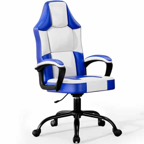 Chaise de Bureau Enfant Bleu Fruyyzl – Chaise Gaming Réglable en Hauteur