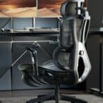 Chaise de Bureau Ergonomique AutoFull G5 avec Support Lombaire et Repose-Pieds