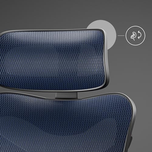 Chaise de Bureau Ergonomique Diablo V-Commander avec Accoudoirs et Appuie-tête Réglables