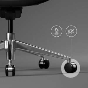 Chaise de Bureau Ergonomique Diablo V-Commander avec Accoudoirs et Appuie-tête Réglables