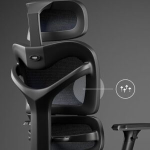 Chaise de Bureau Ergonomique Diablo V-Commander avec Accoudoirs et Appuie-tête Réglables