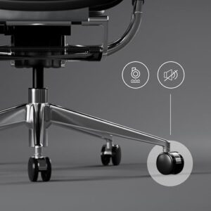 Chaise de Bureau Ergonomique Diablo V-Master avec Accoudoirs 3D et Dossier Réglable