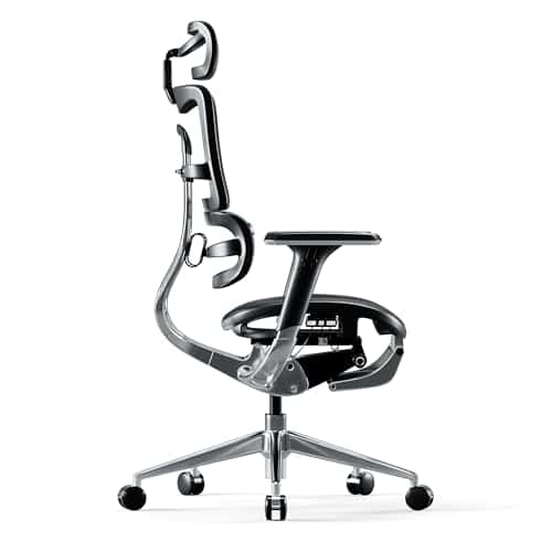 Chaise de Bureau Ergonomique Diablo V-Master avec Accoudoirs 3D et Dossier Réglable