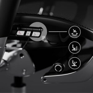 Chaise de Bureau Ergonomique Diablo V-Master avec Accoudoirs 3D et Dossier Réglable