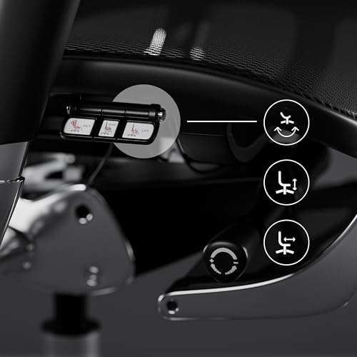 Chaise de Bureau Ergonomique Diablo V-Master avec Accoudoirs 3D et Dossier Réglable