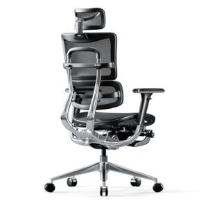 Chaise de Bureau Ergonomique Diablo V-Master avec Accoudoirs 3D et Dossier Réglable