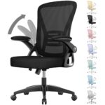 Chaise de Bureau Ergonomique Naspaluro LK111 avec Accoudoirs Réglables et Dossier Inclinable