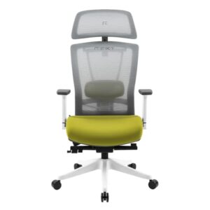 Chaise de Bureau Ergonomique REKT Office-R avec Support Lombaire et Appuie-Tête