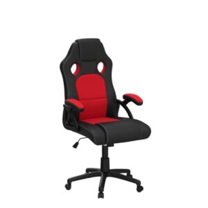 Chaise de Bureau Ergonomique TecTake® avec Accoudoirs et Hauteur Réglable