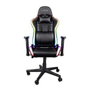 Chaise de Bureau Gamer Trust Gaming GXT 716 Rizza RGB LED Ergonomique