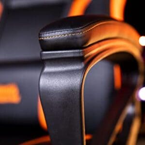 Chaise de Bureau Gaming Konix Naruto Shippuden – Inclinaison 15° et Motif Konoha