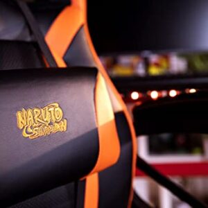 Chaise de Bureau Gaming Konix Naruto Shippuden – Inclinaison 15° et Motif Konoha