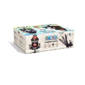 Chaise de Bureau Gaming Konix One Piece – Inclinaison 150°, Cuir Noir