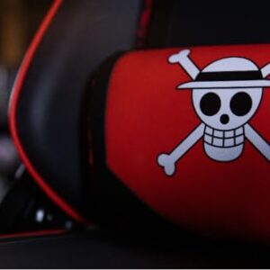 Chaise de Bureau Gaming Konix One Piece – Inclinaison 150°, Cuir Noir