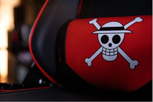 Chaise de Bureau Gaming Konix One Piece – Inclinaison 150°, Cuir Noir