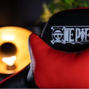 Chaise de Bureau Gaming Konix One Piece – Inclinaison 150°, Cuir Noir