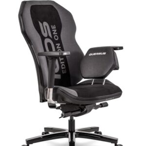 Chaise de Bureau Quersus ICOS Edition One – Noir en Tissu