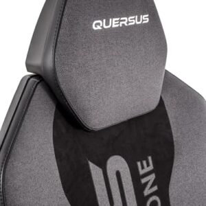 Chaise de Bureau Quersus ICOS Edition One – Noir en Tissu