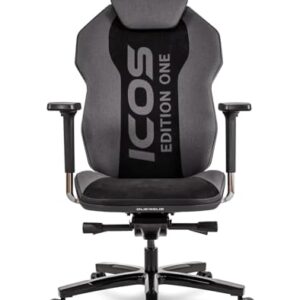 Chaise de Bureau Quersus ICOS Edition One – Noir en Tissu