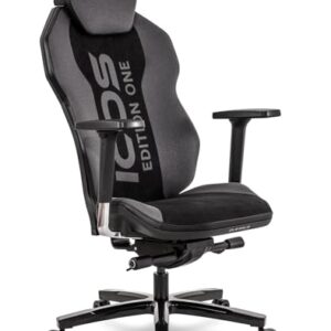 Chaise de Bureau Quersus ICOS Edition One – Noir en Tissu