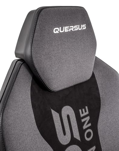 Chaise de Bureau Quersus ICOS Edition One – Noir en Tissu