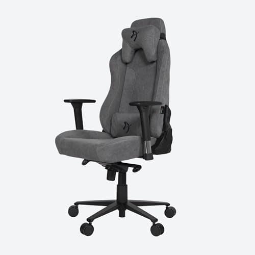 Chaise de Gaming Arozzi Vernazza en Tissu Rembourré Anthracite