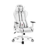Chaise de Gaming Diablo X-One 2.0 Ergonomique avec Accoudoirs Réglables – Blanc