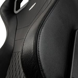 Chaise de Gaming Noblechairs Epic en Cuir Véritable Noir