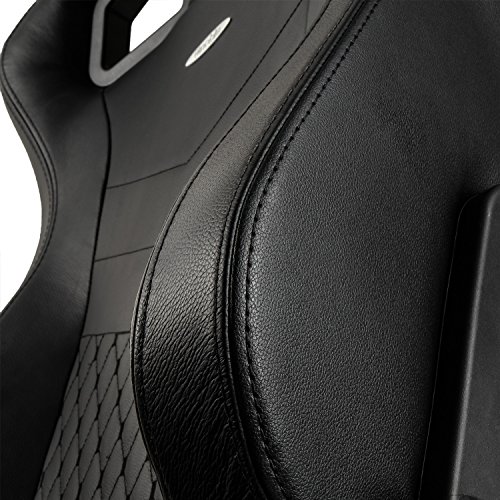 Chaise de Gaming Noblechairs Epic en Cuir Véritable Noir