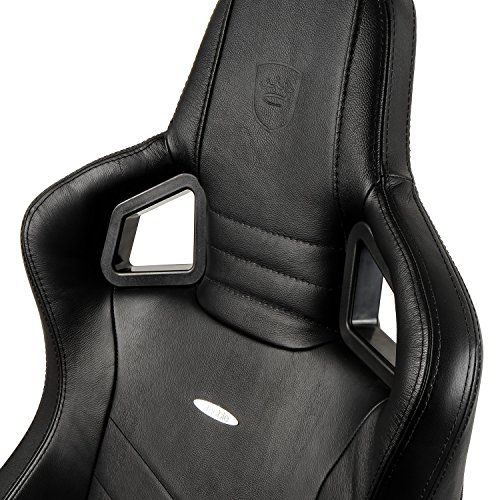 Chaise de Gaming Noblechairs Epic en Cuir Véritable Noir