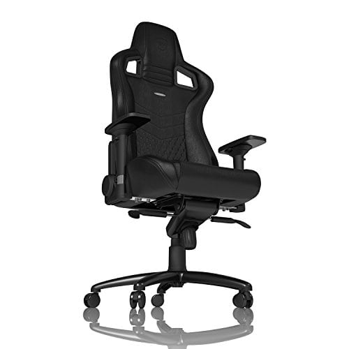 Chaise de Gaming Noblechairs Epic en Cuir Véritable Noir