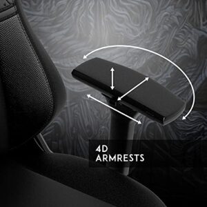 Chaise de Gaming Noblechairs Hero Ergonomique et Confortable – 150 kg Skyrim