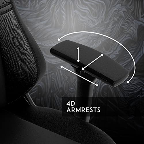 Chaise de Gaming Noblechairs Hero Ergonomique et Confortable – 150 kg Skyrim