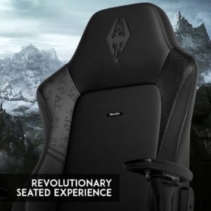 Chaise de Gaming Noblechairs Hero Ergonomique et Confortable – 150 kg Skyrim