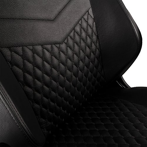 Chaise de Gaming Noblechairs Hero en Cuir Véritable – Noir