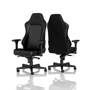 Chaise de Gaming Noblechairs Hero en Cuir Véritable – Noir