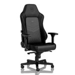 Chaise de Gaming Noblechairs Hero en Cuir Véritable - Noir