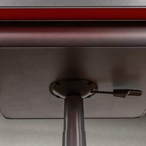 Chaise de Gaming Vida Designs Racing Comet Rouge et Noir, Réglable et Inclinable