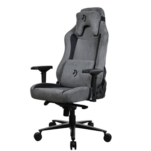 Chaise de Jeu Arozzi Large en Anthracite pour Confort Optimal