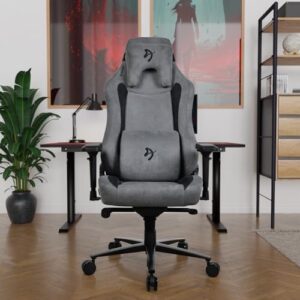 Chaise de Jeu Arozzi Large en Anthracite pour Confort Optimal